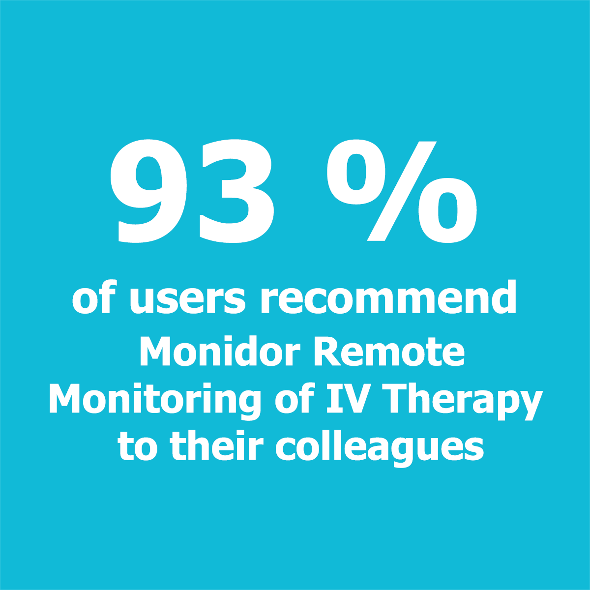 MonidorMedical's tweet photo. ” The staff is obviously satisfied with the remote monitoring and finds it easy to use the device."
For more information: https://t.co/RhtKhmGjiS 
#Monidor #IVtherapy #infusion #remotemonitoring #nurses #chargenurses #equipmentnurses #customersatisfaction https://t.co/boqsHzCV2G