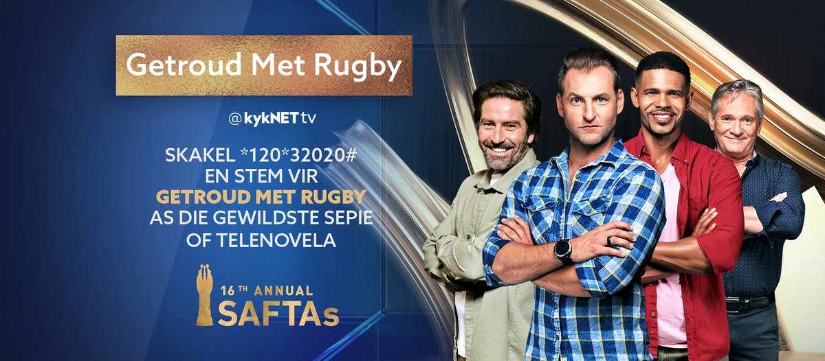 GMR_kykNet's tweet photo. Wil jy hΓͺ jou gunstelingsepie moet WEN? Daar is net 'n paar dae oor om te stem! π³
Skakel *120*32020# om vir #kykNETGMR as gewildste sepie of telenovela by vanjaar se #SAFTA16 te stem! Die stemlyne sluit 25 Augustus om 21h00.
@kykNETtv https://t.co/F8ZMpEpwmK