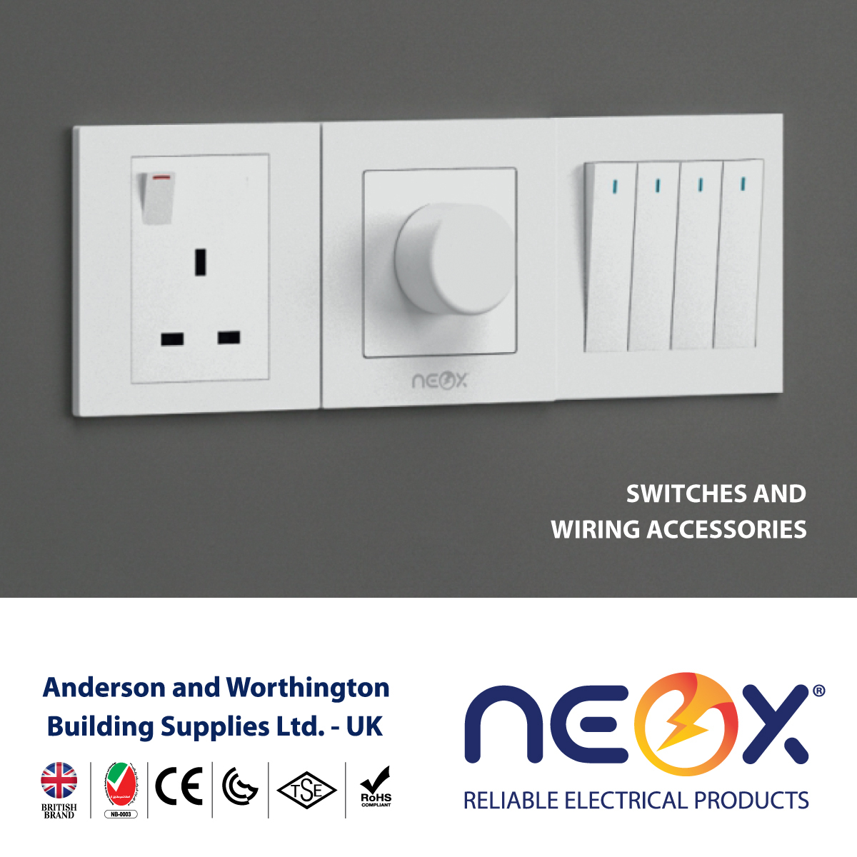Aquaplexgroup's tweet photo. Neox, provides unmatched safety, convenience, and reliability. Apart from innovation and class, the
name stands for quality, services, integrity, and dependability.
#hardware #hardwarestore #hardwarewallet #hardwareonly #hardwaredesign #aquaplex #switch https://t.co/BWDPINfVur
