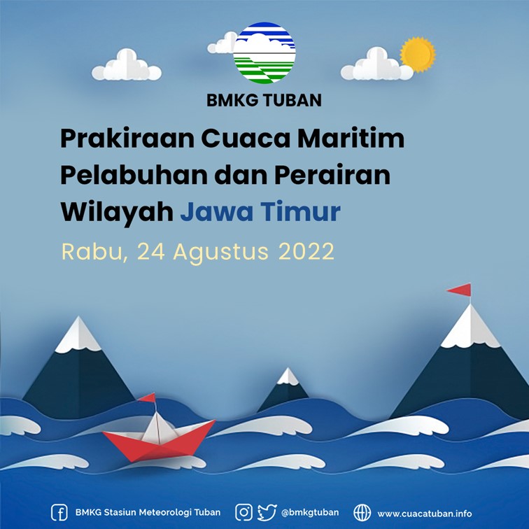bmkgtuban's tweet photo. Malam ini tinggi gelombang di perairan Tuban - Lamongan berkisar antara 0.75 - 1.75 meter, untuk besok gelombang masih tinggi mencapai 0.8 - 2.0 meter.. https://t.co/s0NN4shdyE