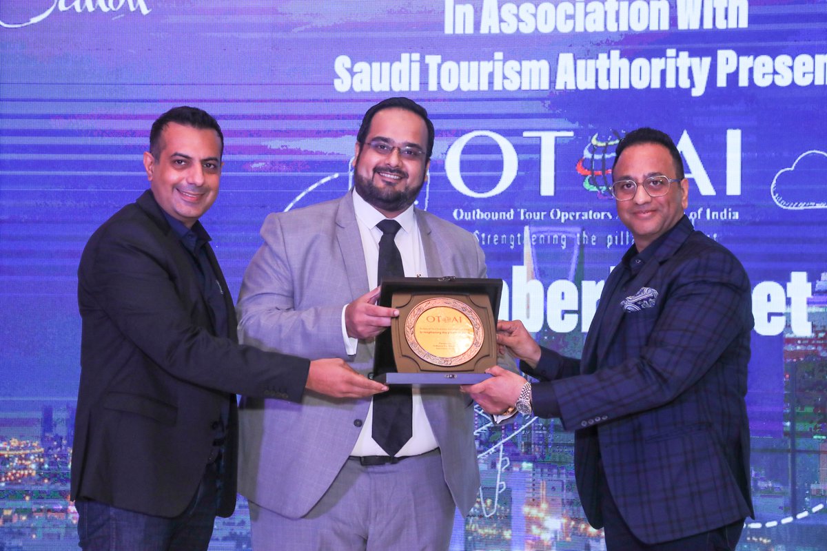 OTOAI_India's tweet photo. OTOAI conducted a members meet on 20th August 2022 in Mumbai in association with Saudi Tourism Authority at the Sofitel BKC
The event was a huge success with a great turnout by OTOAI members &amp; many colleagues from the travel trade 
#travel #tourism #saudiarabia #otoai https://t.co/NJSLlnjsZe