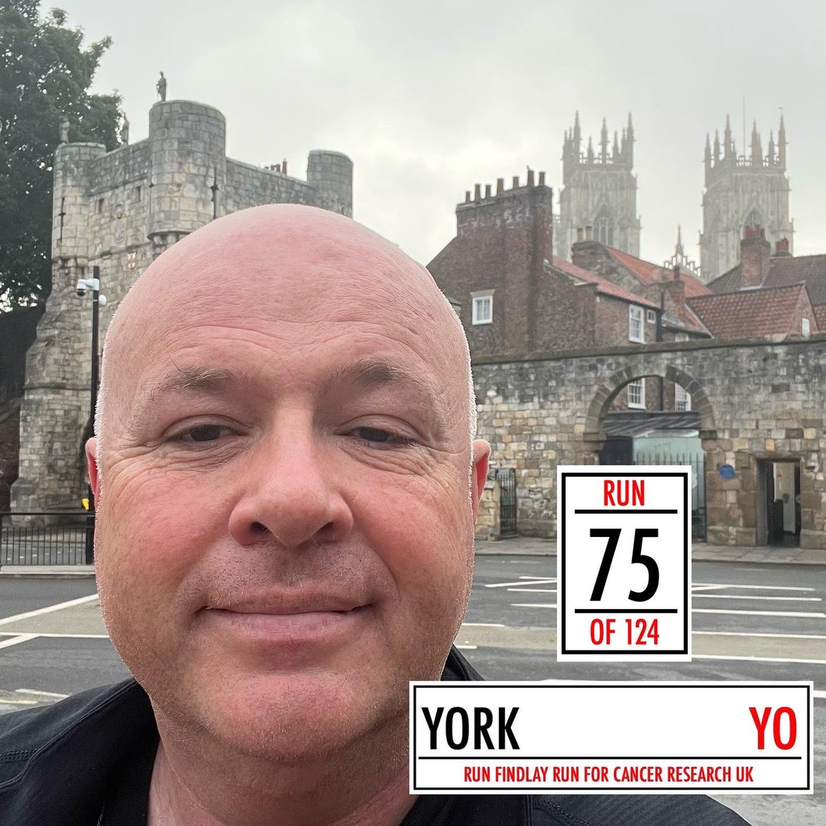 RunFindlayRun's tweet image. Run 75 of 124  #RunFindlayRun for @CR_UK in every postcode UK. 

Early morning run in #York before work such a visually pleasing on the eye city full of amazing building and #Shambles great way to start the day.  

#running #run #runner #runningmotivation
#runners