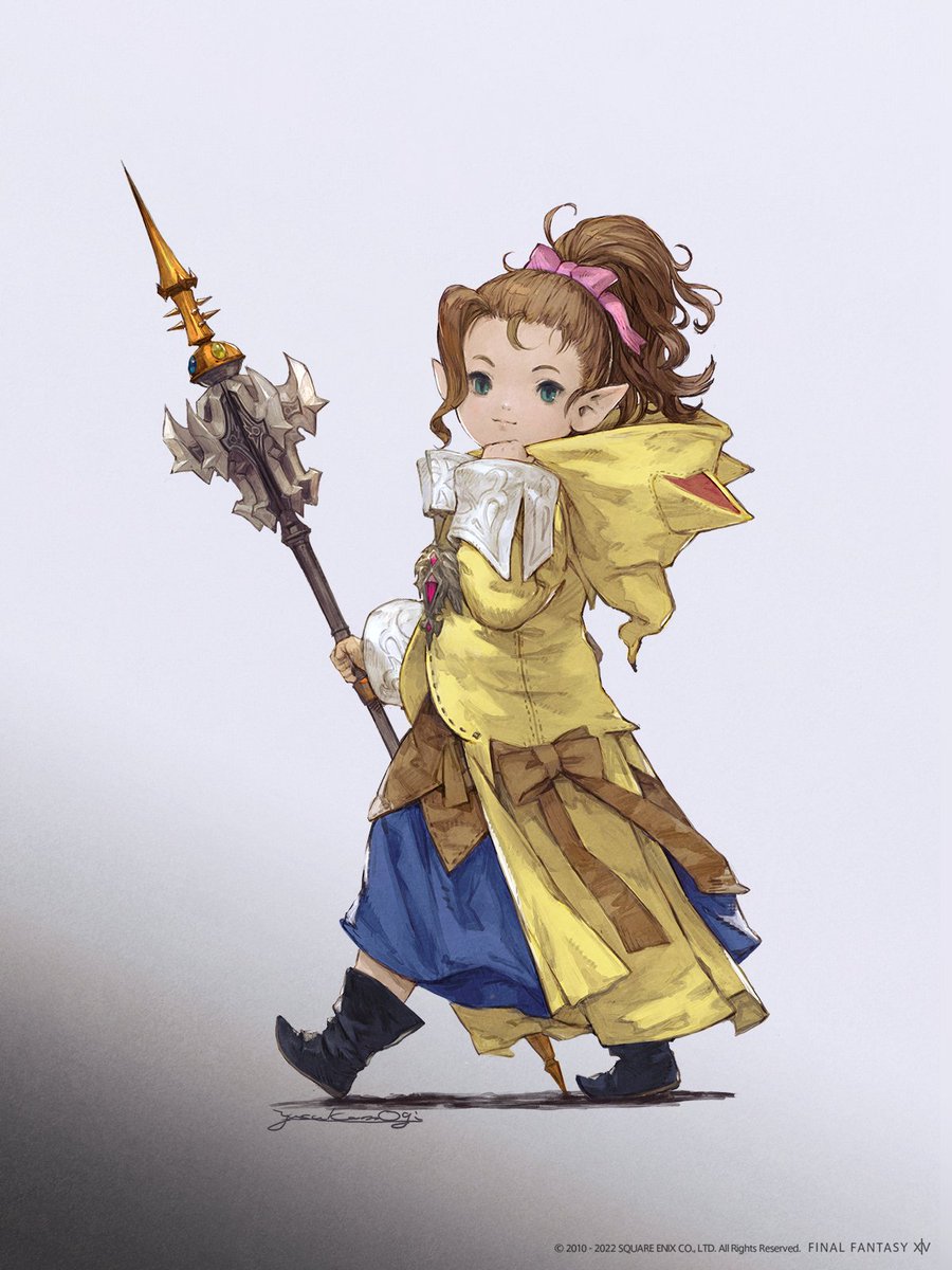 4 days until #FFXIV's 9th anniversary. ✨ Daily character