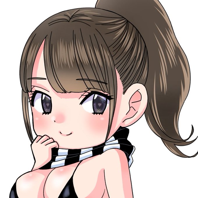 #コミック似顔絵
#天使みゅ。
#フェチフェス20 
#fetifesstickergirlcollection
四人目のシールガール描けた‼ 