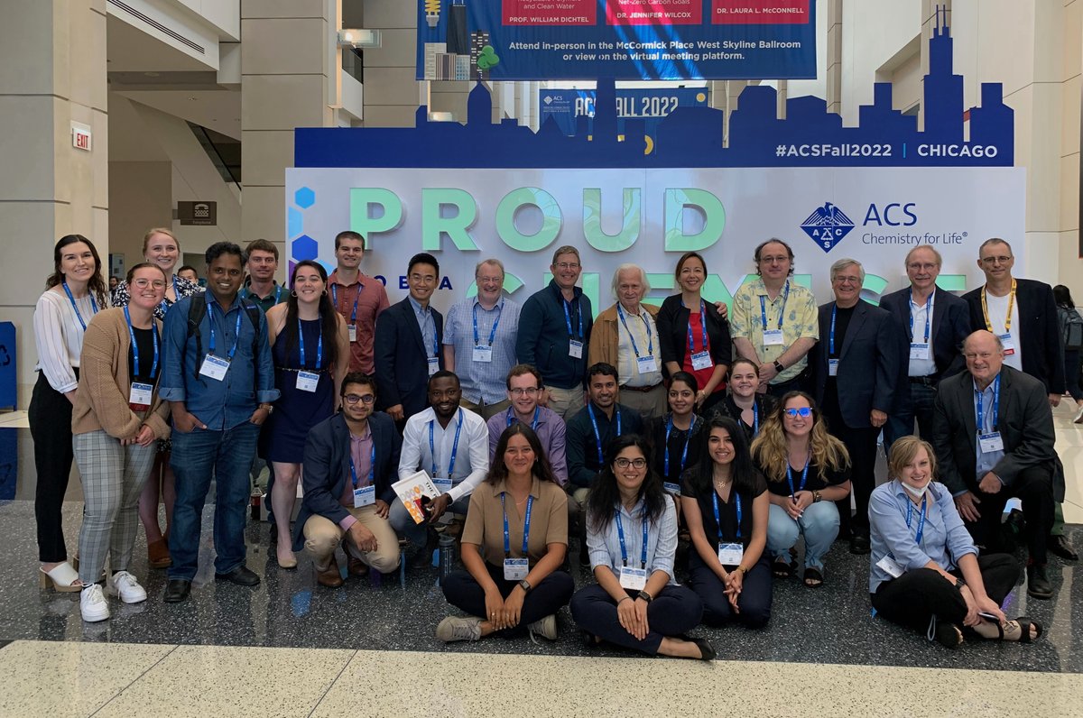 DemirSelly's tweet photo. Proud to be a chemist. Proud to be a Spartan. Chemistry students, postdocs, and faculty of Michigan State University are happy to be in-person at the ACS National Meeting Fall 2022 in Chicago and share their exciting science with everyone!! @MSUChem @MSUNatSci @michiganstateu https://t.co/QITkSqml4V