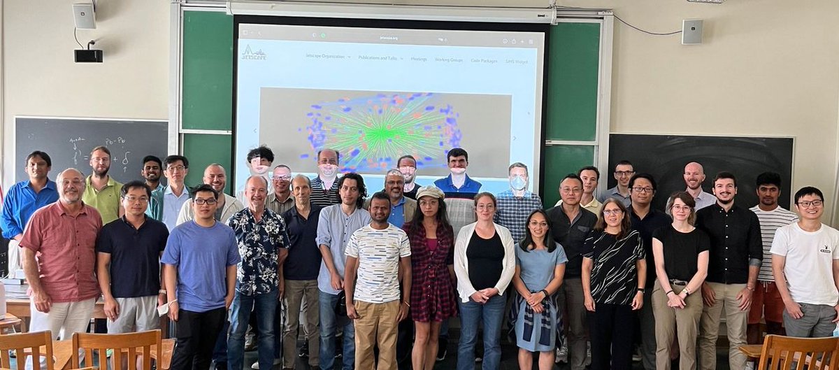 The JETSCAPE collaboration finally meets in person, after 2 years of online meetings!