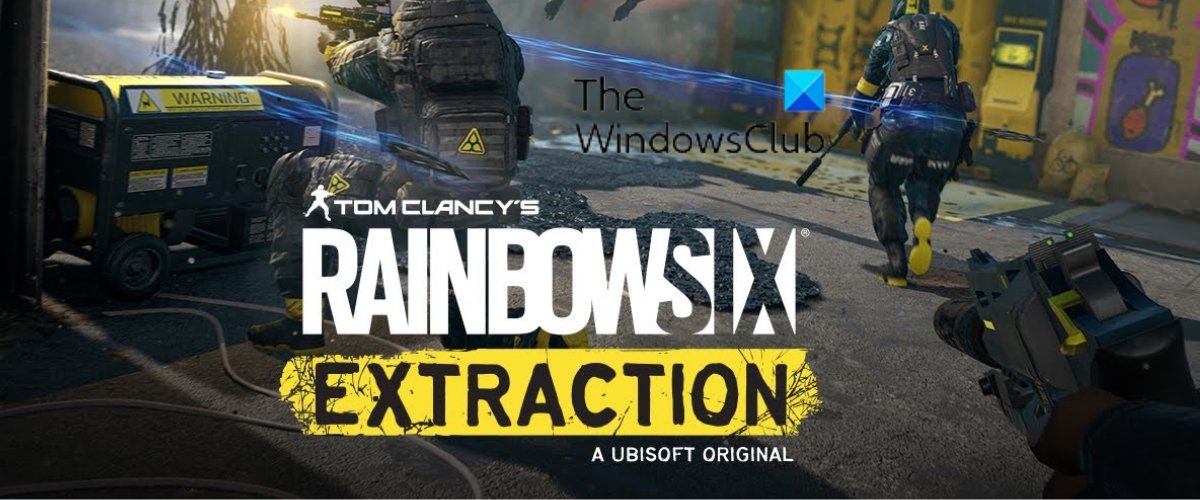 rainbow six extraction not launching xbox