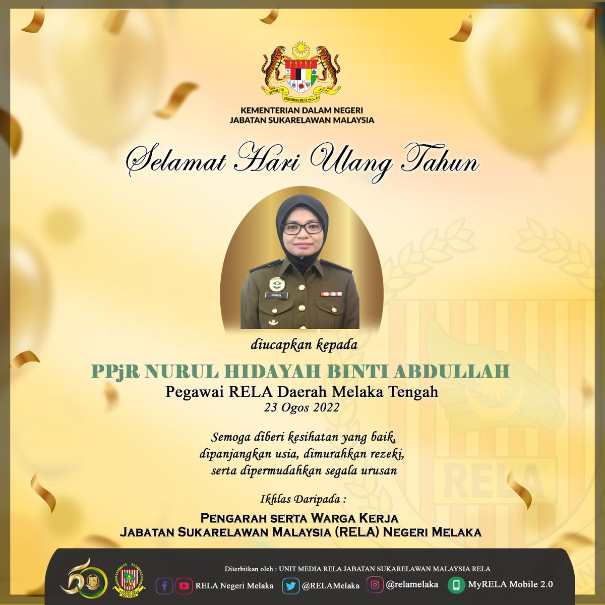 RELA Negeri Melaka tweet media