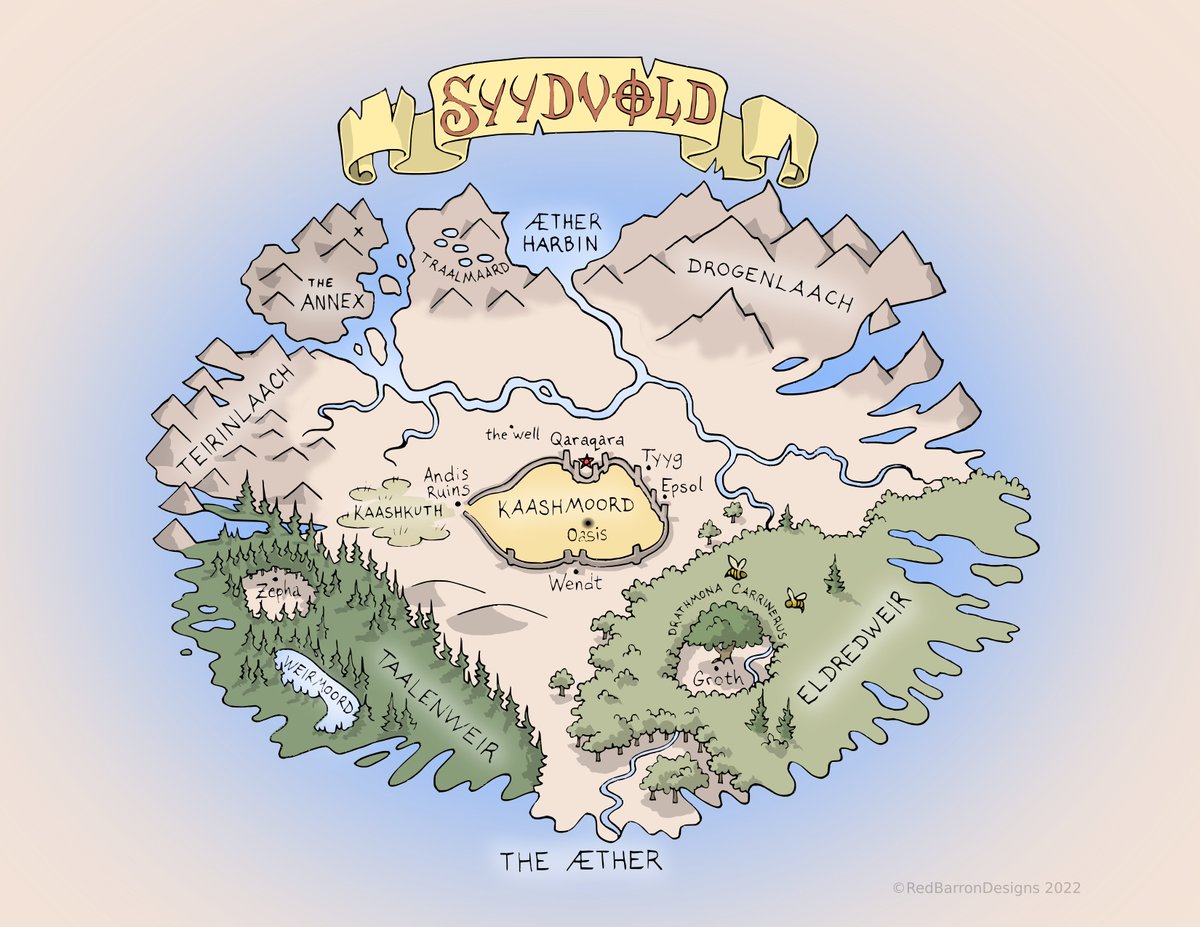 RedBarronDesign's tweet image. Here's one of my three main characters (and his world) in my #WIP #fantasy #novel. I'm open for commission. #illustration #cartography #characterdesign #artistsontwitter #handdrawn #digitalartwork #DnD #commissionsopen #starvingartist