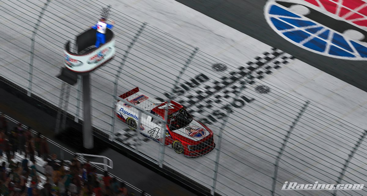 Getting his First win of the season after so a few ups and downs @Toast_NC wins at Bristol Motor Speedway in the Larry Arts Productions Throwback 200!

Finish: https://t.co/ZhWBjRZizu https://t.co/fYGOlpyBTQ