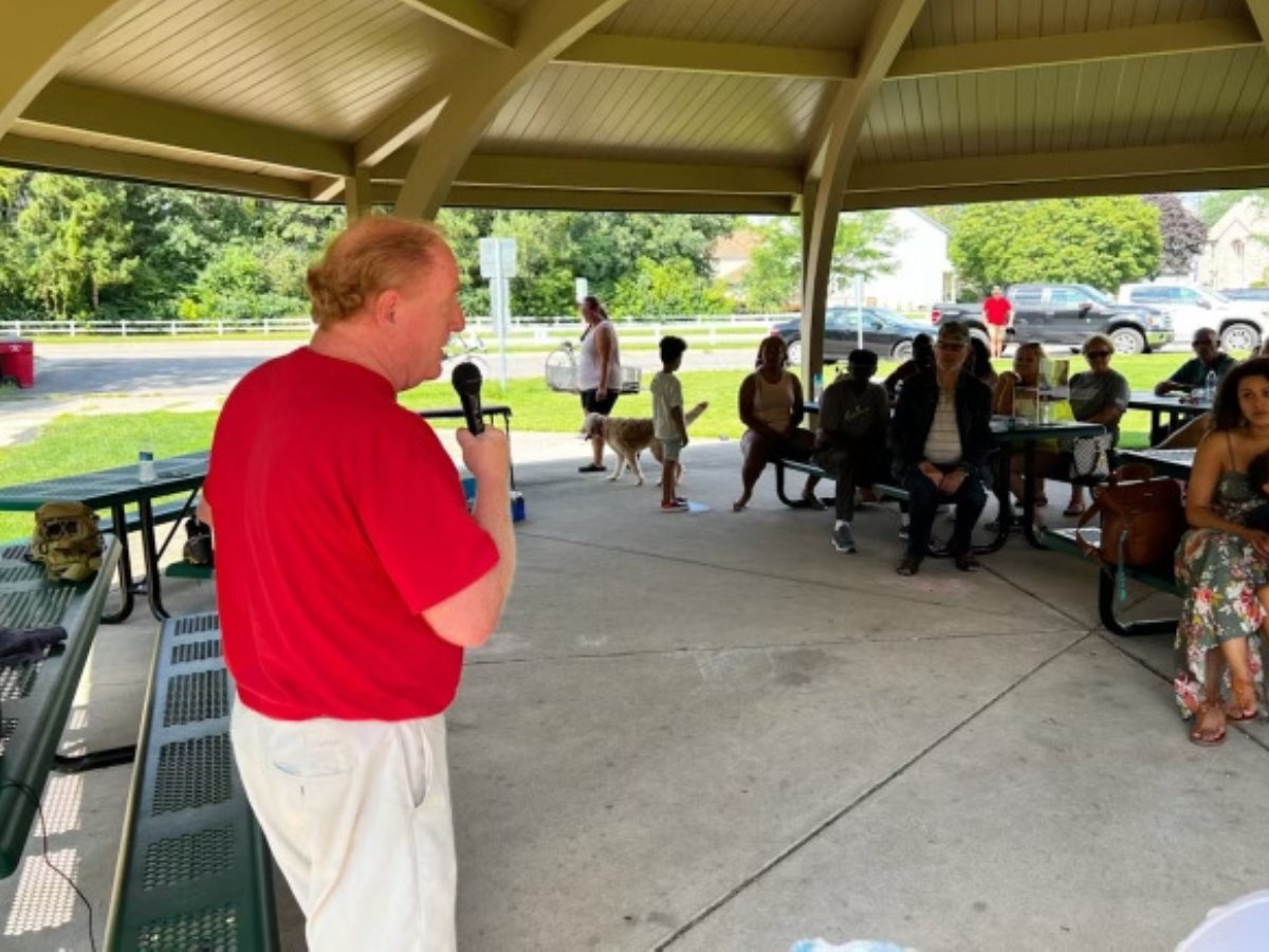 ElectJoeScanlon's tweet photo. We had a great time at Connemara Park with Jim Bean and a few SD56 friends last Saturday.  We are getting ready for a big win in November! https://t.co/p3GrHb8RY4