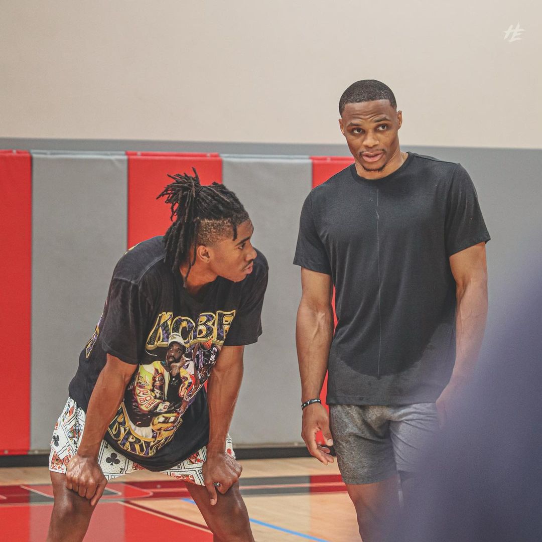 Jaden Ivey and Russ putting in work together 💪  

(via <a href="/IveyJaden/">Jaden Ivey</a>)