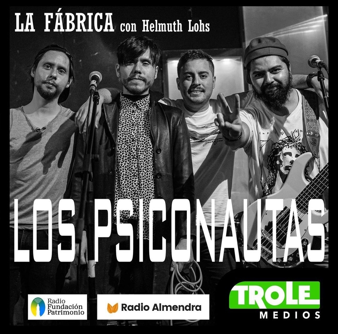 EstallidoC's tweet photo. [#ESTRENO] 🎼LA FÁBRICA de Trole Medios 

En este capítulo Helmuth Lohs conversa con la banda nacional @LosPsiconautas 🎶

Disponible podcast en #Spotify y #YouTube de @trolecl https://t.co/ZQ0QtaynJz
