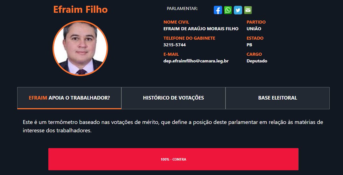 alexandrepsol's tweet photo. Efraim é a favor do(a) trabalhador(a)? 
Você mesmo pode procurar.

#Alexandre500 #DebateMaster #Equipe https://t.co/EfxbKVVrA7