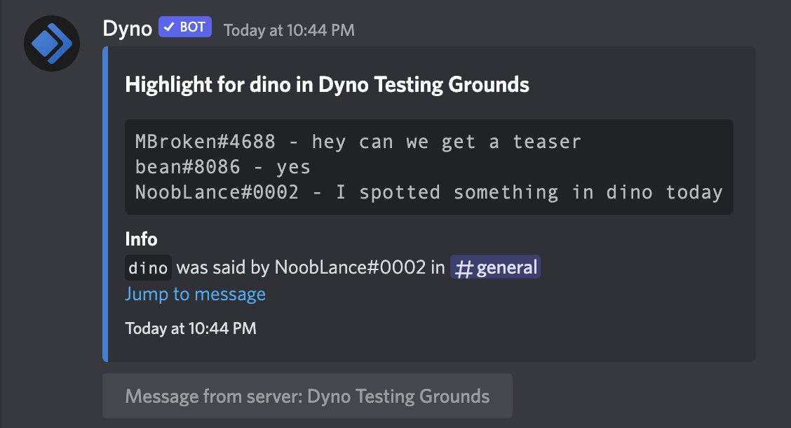 dyno bot twitter