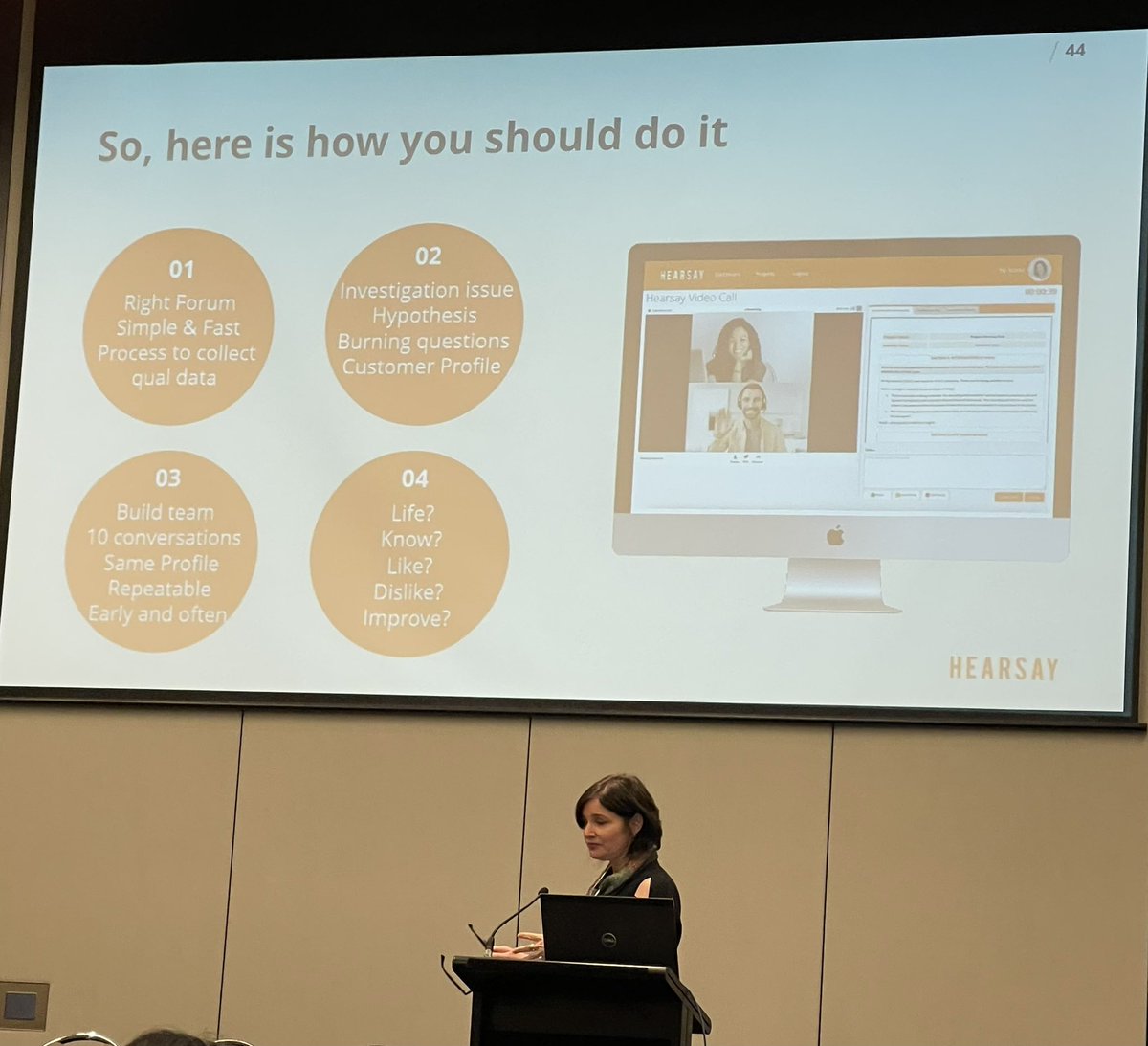 askafoodtech's tweet photo. #aifst22 Megan’s tips on creating a consumer research study @AIFST #askafoodtech https://t.co/Nve2G0HvY7