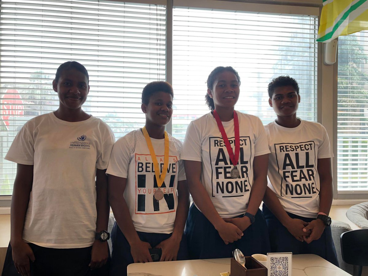FWRM1's tweet photo. We congratulate the all-Girls athletic team from Wainimala High School (WSS) who took home two medals during the Coca-Cola Games last week.
The Grow.Inspire.Relate.Lead.Succeed -GIRLS Programme had supported the WSS team through the support of the Australian Government in https://t.co/6sq7nAVhGM