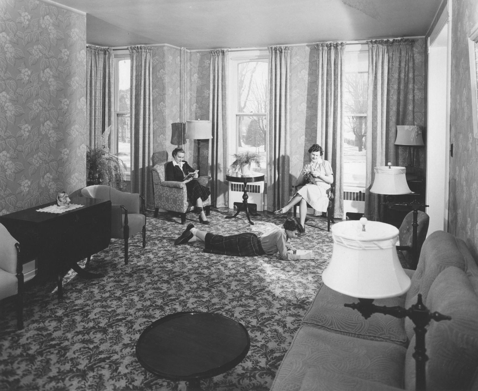 Spotted At Laurier on Twitter "Laurier women's residence, sometime between 1953 and 1963 https