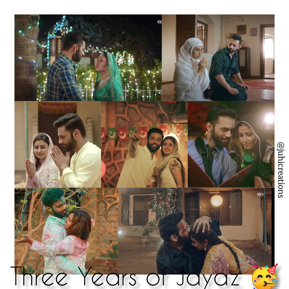 juhi_sabri's tweet photo. THREE YEARS OF JAYAZ ๐ฅณ
...
#sanaaminsheikh
#sana #sanasheikh
#rahulvaidyarkv #rahulvaidya
#jayaz #rkv #rahul #RJsana
#musicvideo #music #musiclover https://t.co/OZ8EoOTz0K