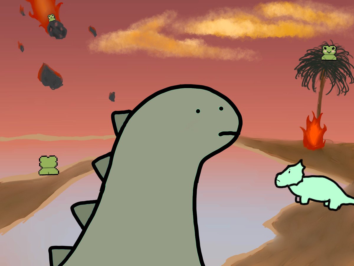 Sad Dinos tweet media
