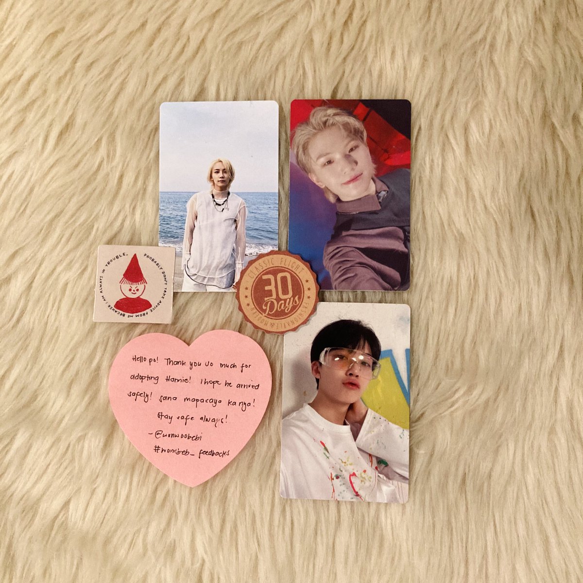 dollysguoz's tweet photo. β #ellemails π
got my prio jeonghan carver pc ! tysm @wonwoobebi for letting me adopt jeonghan <33 #wonubeb_feedbacks https://t.co/WqBlH7haB7