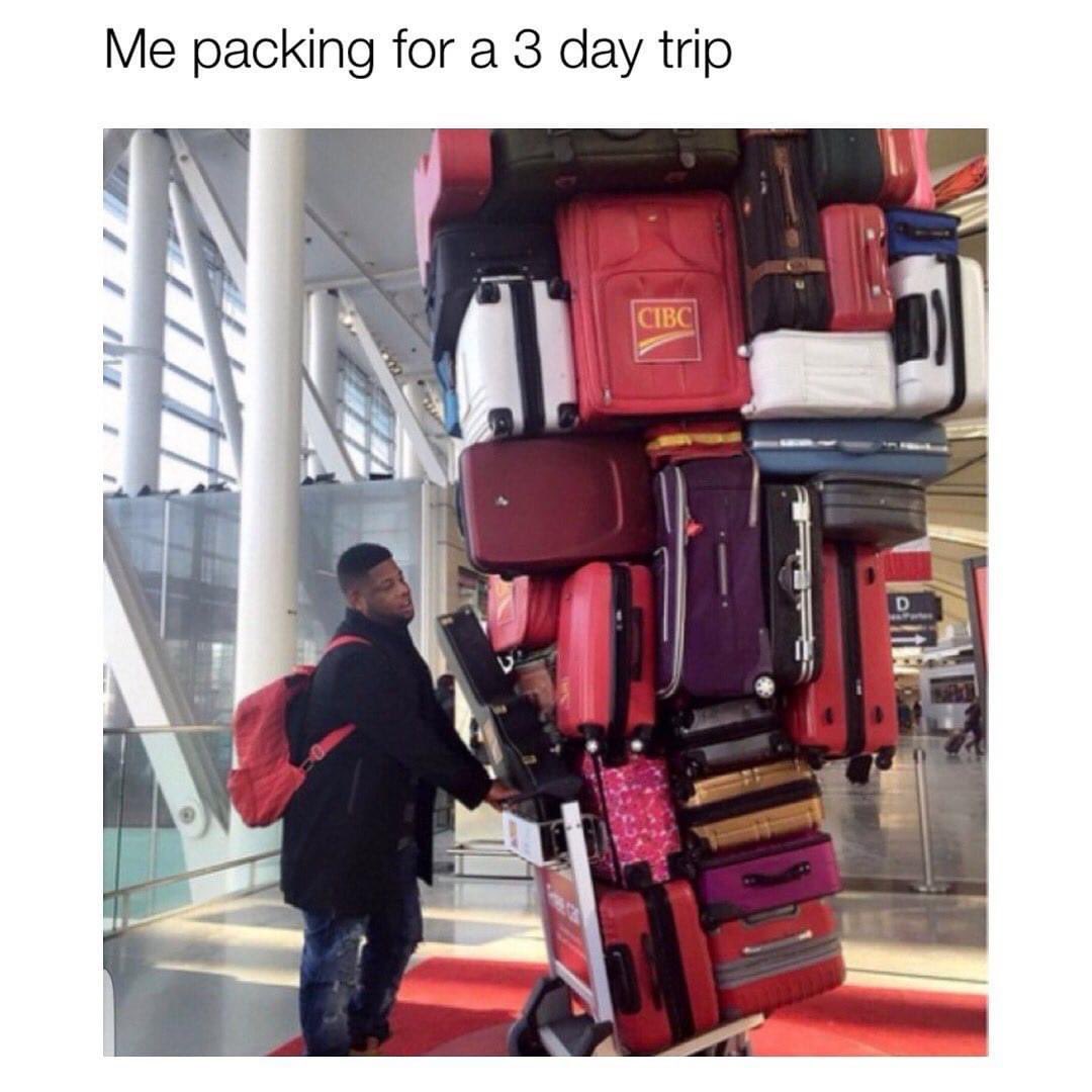 Haha! I know the feeing. Just bring it all so nothing is forgotten. 😂