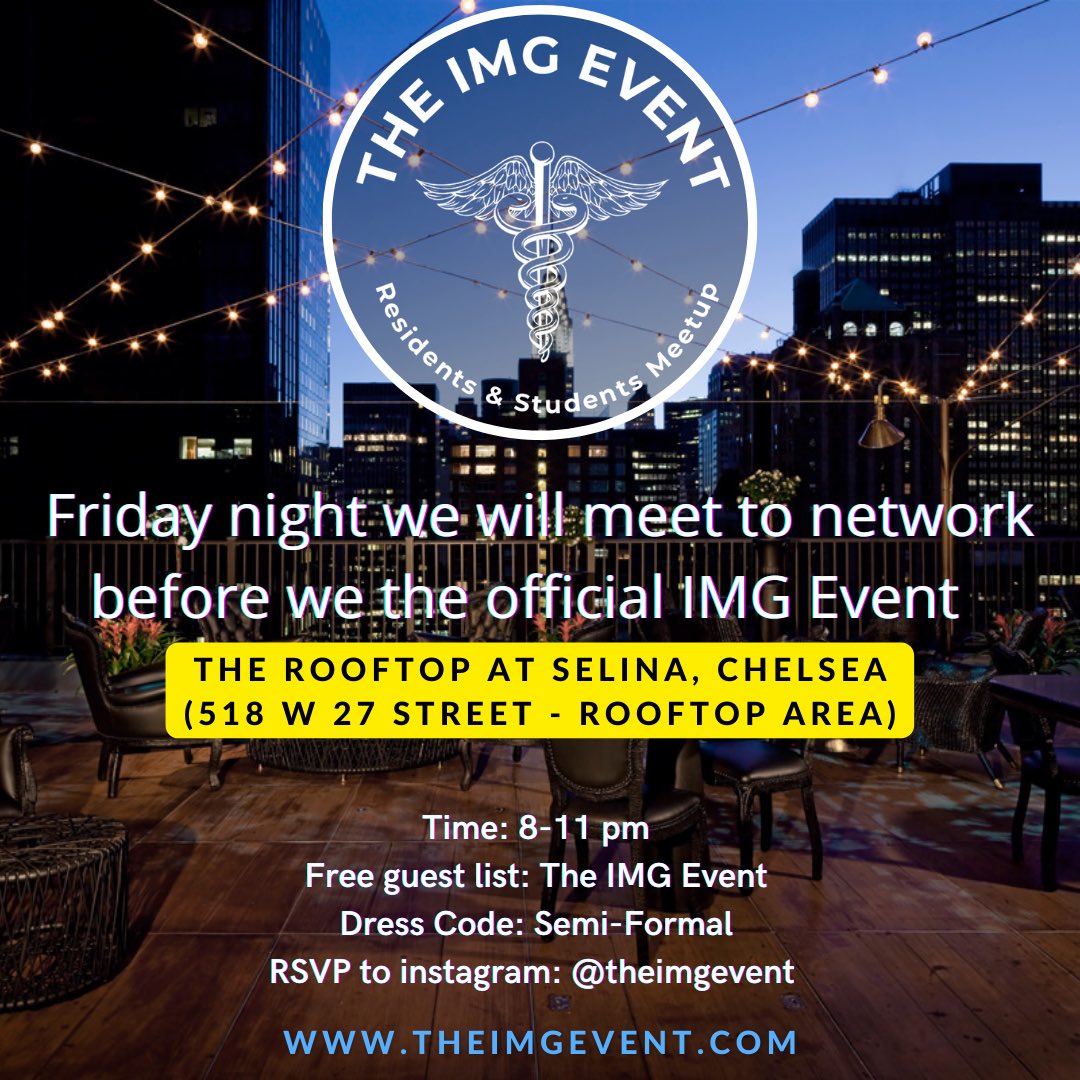 TheIMGevent's tweet photo. If residency programs do this before interview, why not us pre-event? 😹🥳

We want the best networking experience for all you! 

See you this Friday night to break the ice!

Limited capacity: RSVP here or telegram group 

#TheIMGevent https://t.co/lSXH2pBbqE