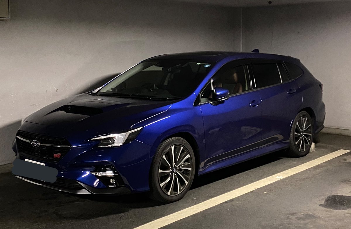 LEVORG_VN5's tweet photo. 雑な写真、、
納車4カ月半、4000kmになりました。 https://t.co/kWLkZNzo56