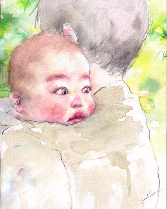 「泣いてしまった息子は、私たちが抱っこすれば当たり前のようにその温もりに安堵した様子を見せてくれます。だけど、その当たり前はもしかしたら短い時間なのかもしれない。いつか困難に一人で闘わないといけない時がくる。短い時間なのであれば、それまでなるべく多く抱っこしたいと思いました。」 
