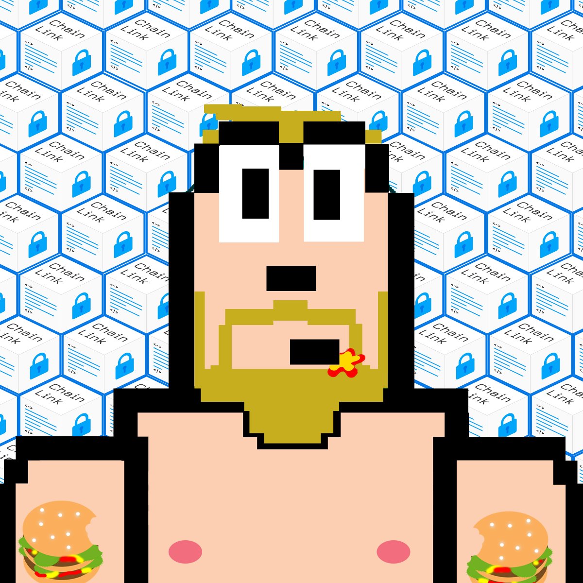 Fat Sergey Plebe is up for grabs ! $LINK marines can finally have a Big Mac with Sergey #Chainlink 

First person gets it ! 

OpenSea Link: bit.ly/3R6eaNR