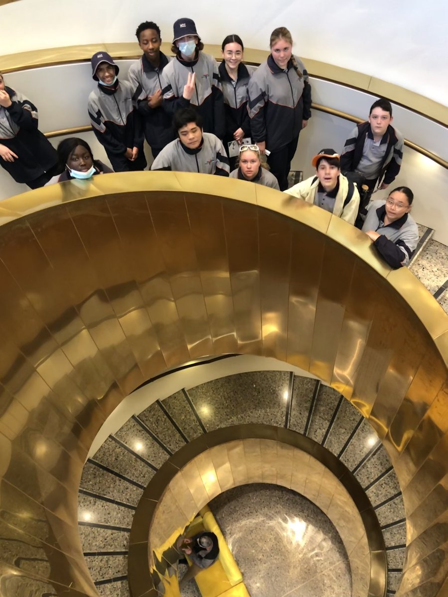 MuscaRoseanne's tweet photo. Year 9’s Enjoying time together at the WA Museum #hccellenbrook https://t.co/F4jJ39f6eq