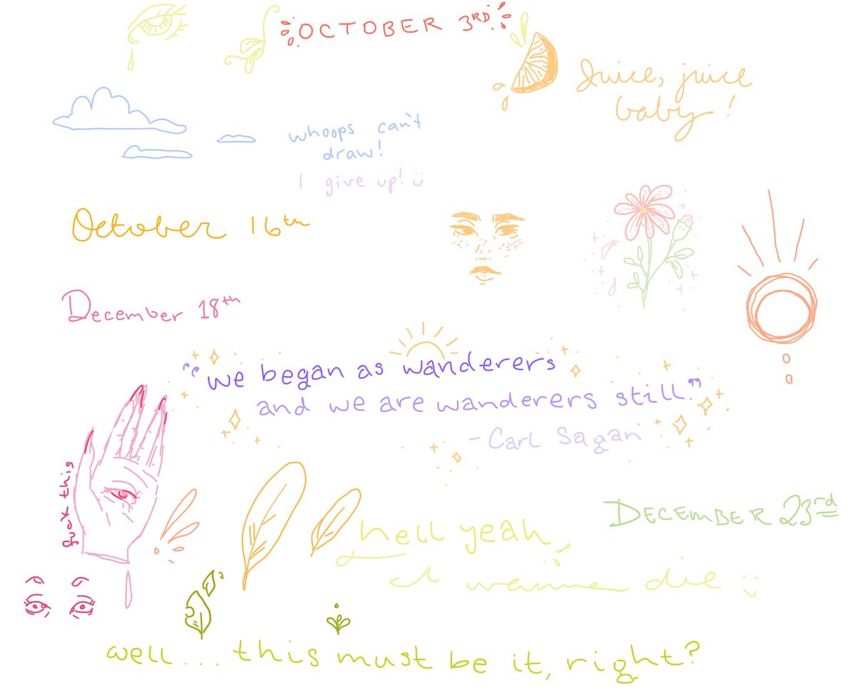 aniamagdam's tweet photo. 2021 #doodles continued #carlsagan https://t.co/saZYsX8dDH