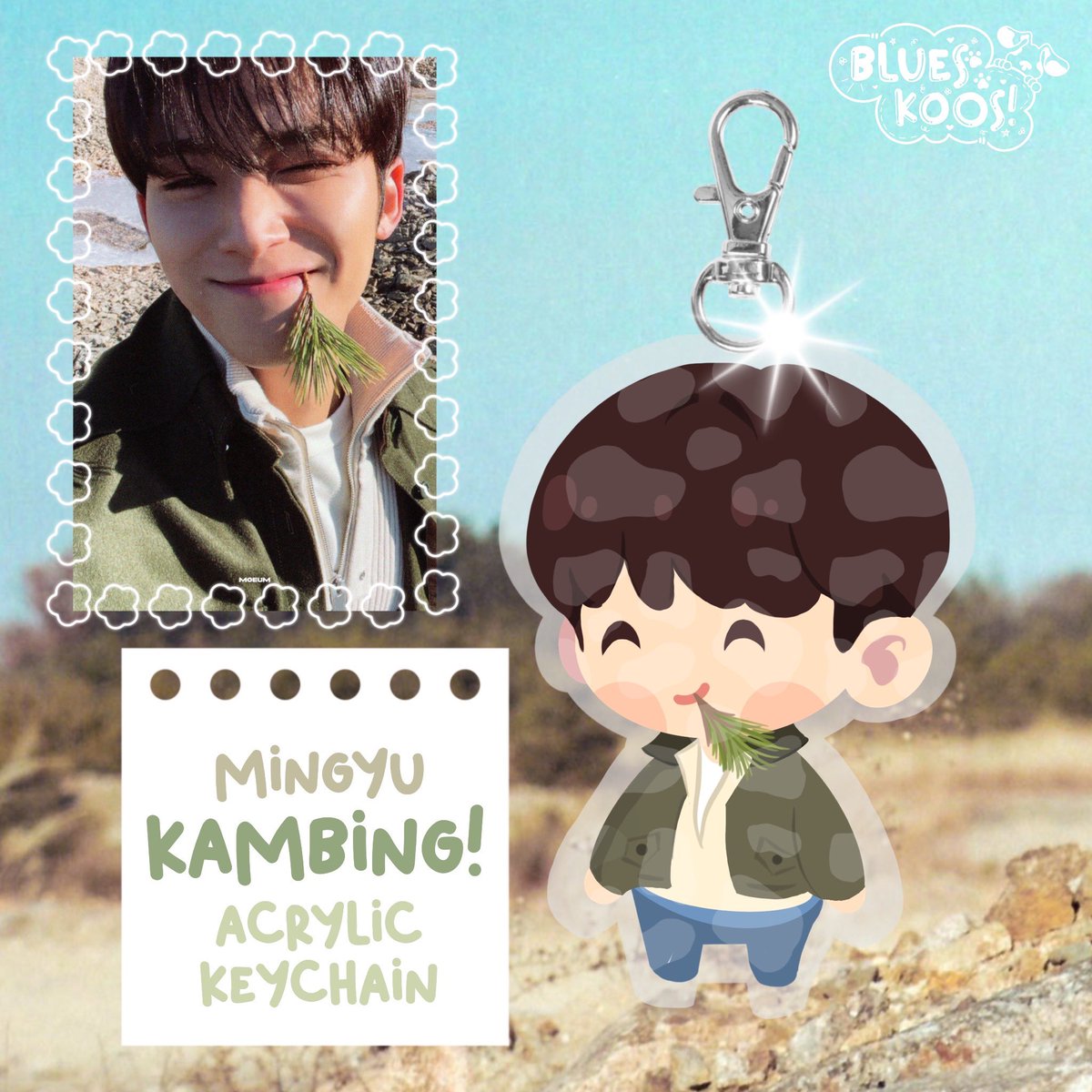 blueskoos's tweet photo. ✶ interest check! 🌾

soongyu acrylic keychains! 
ʚ hoshi jonas &amp; gyu kambing
ʚ 15 days making time ?
ʚ will be budget friendly! 
ʚ will set it w some customized pcs i think para cute :D

— comment or lmk ur thoughts! ☻ https://t.co/COApVRyyc7