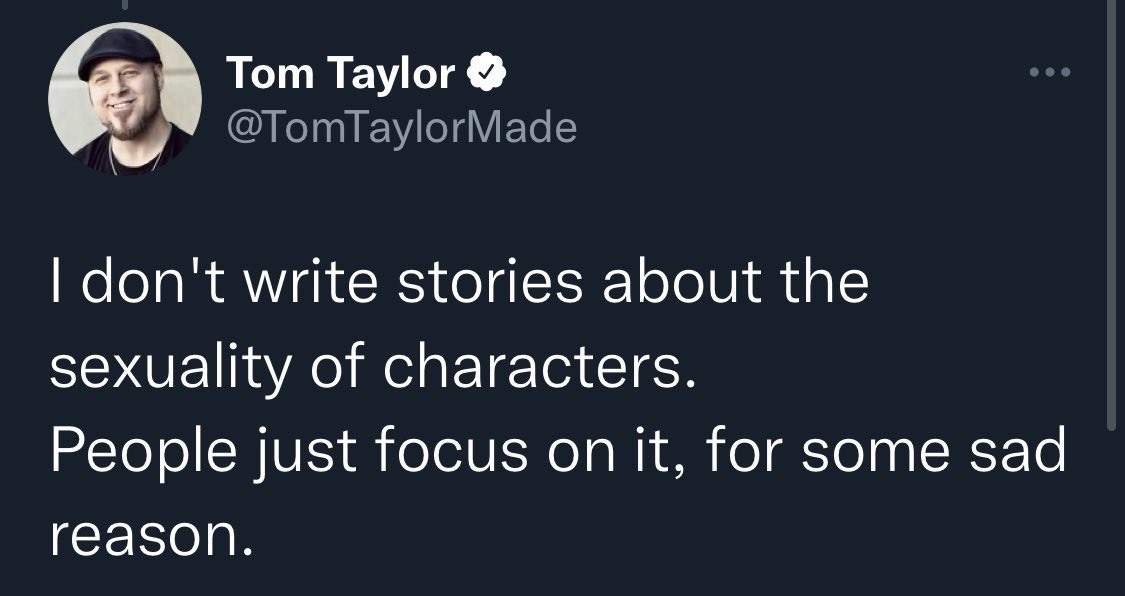 redeemedrobin's tweet photo. People'll continue to ask for Jon Kent to be de-aged, so can come back w/his own personality, written in character &amp; explore his sexuality; instead of it all erased, written as new character, &amp; randomly made bi in 1 panel for attention, by writer who don't care about sexualities https://t.co/IeUIkMFzxJ