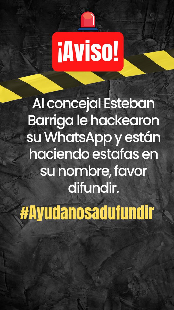Porfa difundir, ya estafaron a personas.