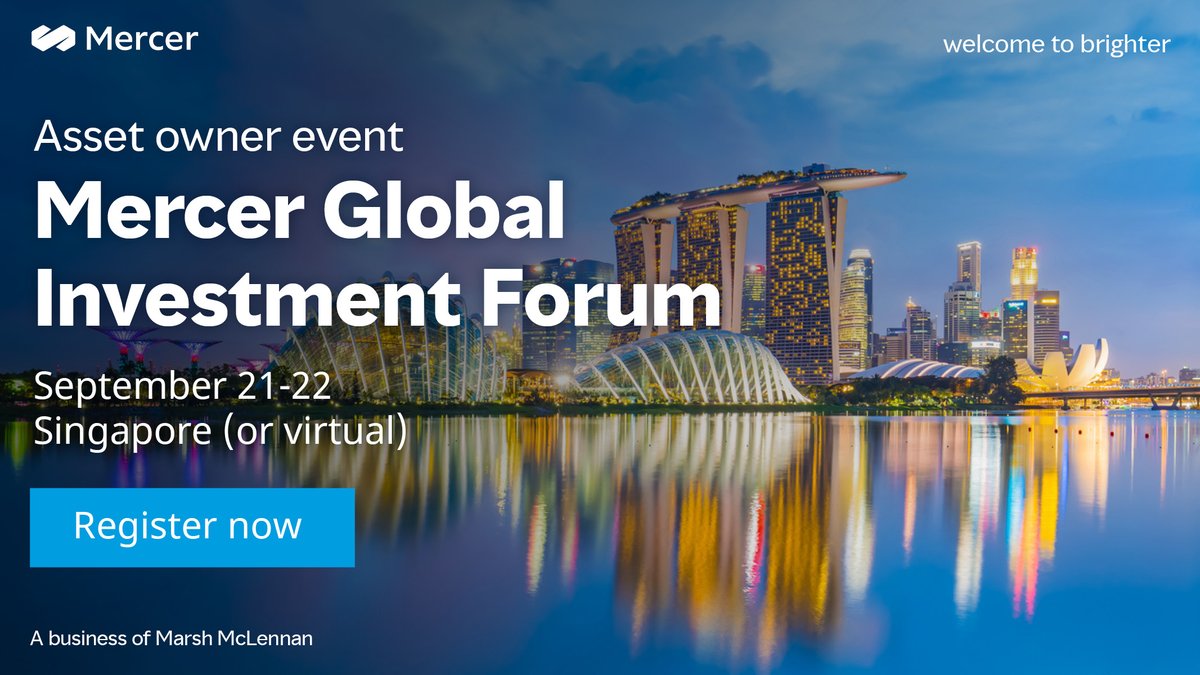 RiskDotNet's tweet photo. #AsiaRisk are delighted to present #MercerGIF Asia on 22nd September, in-person or virtually. Asset owners are invited to register and explore new investment ideas delivered by leading industry practitioners and 
@Mercer_INV specialists. Sign up today: https://t.co/s5m143QMjW https://t.co/4M6lsA4Emu