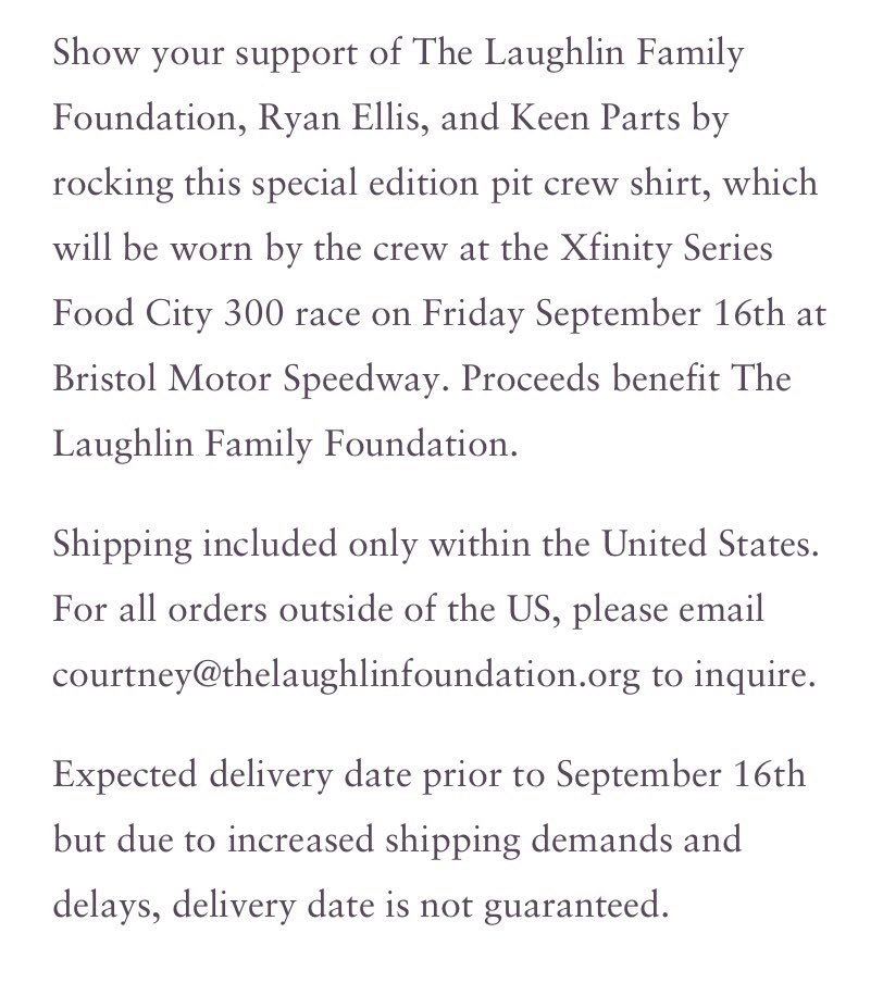 If anyone is interested in purchasing @KeenParts / @FightRareCancer / @TeamAlphaPrime / @BMSupdates crew shirt then click the link below. 

All proceeds will be donated to @FightRareCancer. 

**All purchases must be made by 8/26/22 **

Order Link: https://t.co/2GDd0EHVGX https://t.co/LJLXp7Ctmw