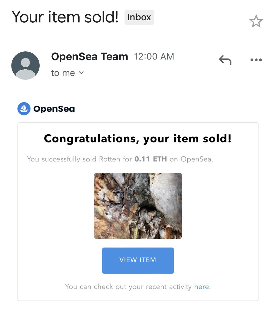 DakshKalra21's tweet photo. GM Indeed 😍😍😍

☀️ Woke up to this!!!!!! ☀️

Grateful to my brother #cosmoarnaut for his constant support throughout the #nft journey. I am glad you could connect to 2 of the pieces from the collection!

Yayyy my first ETH Sale! @opensea 🥹🥹

LFG!! https://t.co/nqQ6N4xKS1
