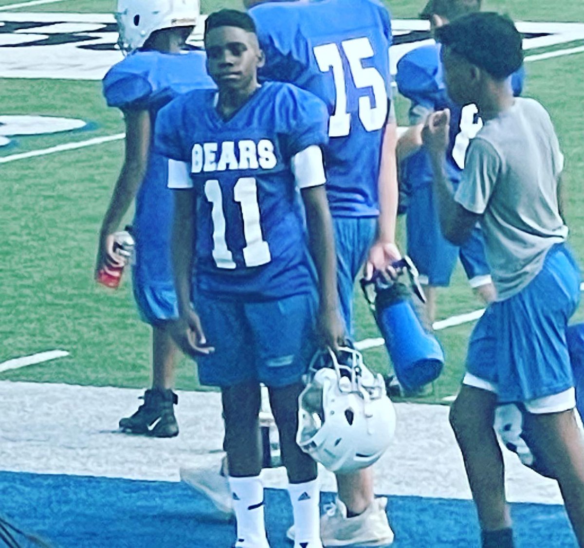 KingstonB_2028's tweet image. #LLBEN. Humble. Grateful. I got you coach. I will make you proud 🙏🏽@Ben_Rock11 #BA11 #DoinIt4Ben💙 #co2028 #QBKing👑