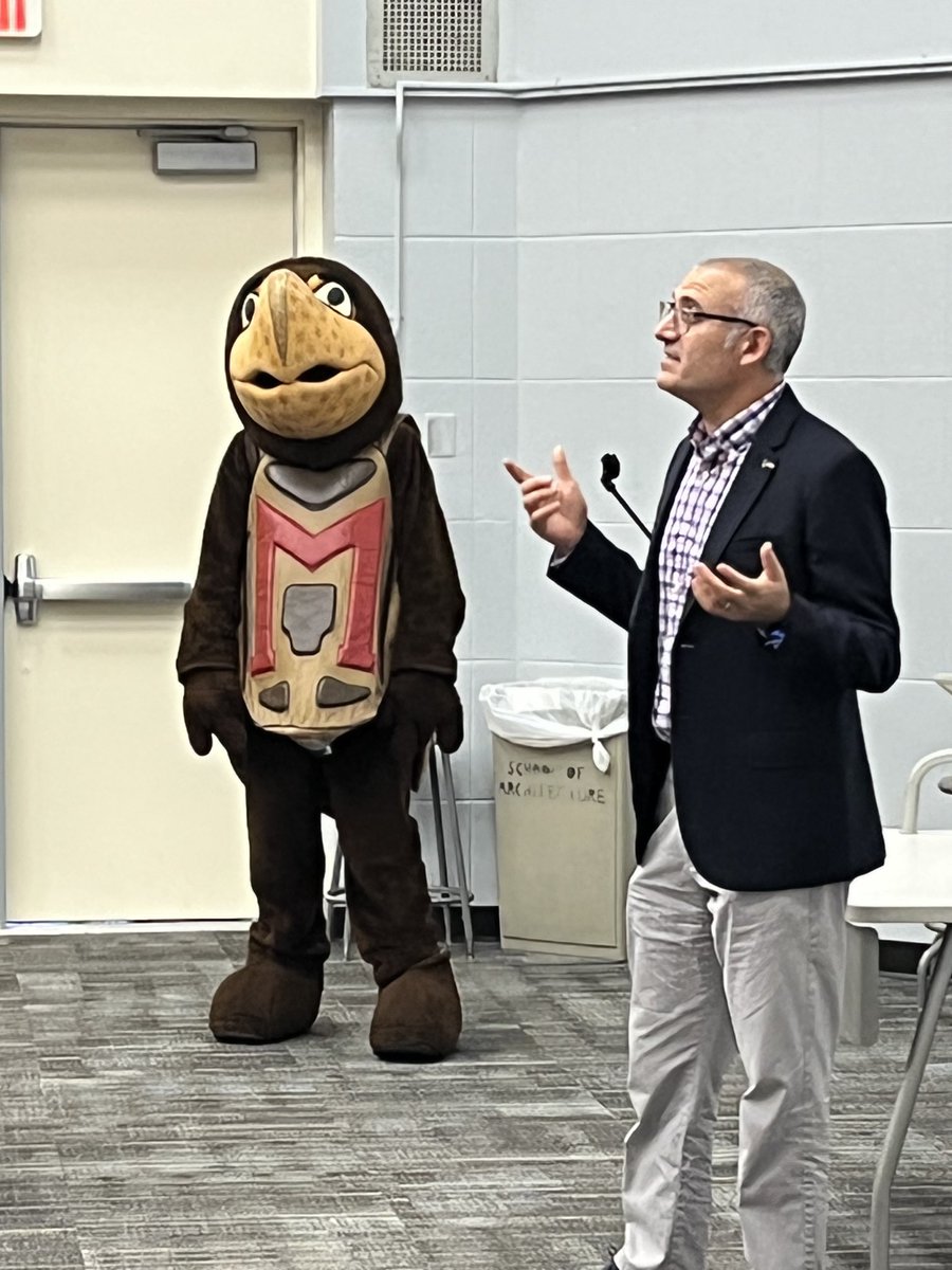 We had a great time at our Internship Kickstart with the ⁦<a href="/UMDCollegeofEd/">UMD College of Education</a>⁩ pre-service teachers, our Department Chair &amp; Testudo #proudedterp