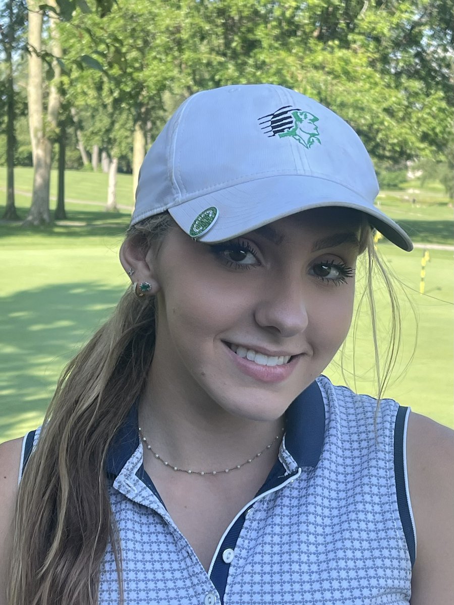 I am not coaching this year but I am happy to continue a tradition I started in 2014.  Congratulations to Madison Weaver who had her first 18 hole tournament score in the 80’s! She earned the green with a white C ball marker!  WTG Madison!  Now work to get that 70’s one!