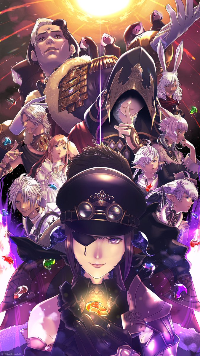 avatar_(ff14) 「#メンテだしとにかくあなたの絵が好きって思ってくれるひとと出逢うために自分の推し」|櫻てっこ🖊稼働状況：ご依頼受付中！のイラスト