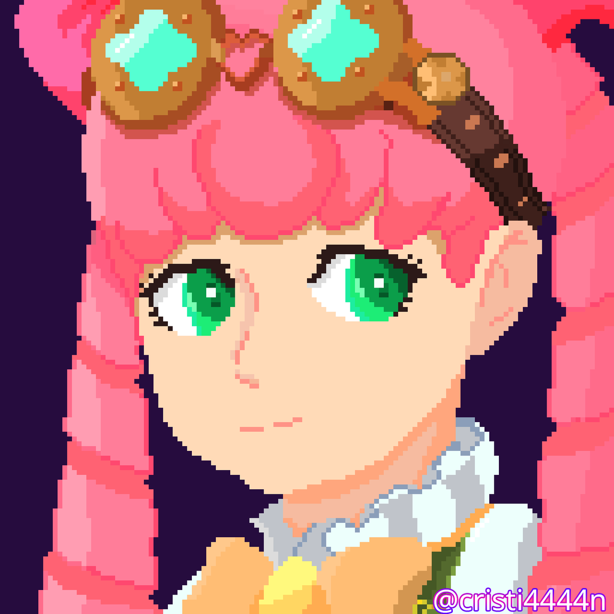 Cristi4444n's tweet photo. Iris Watson (Wilson) from The Great Ace Attorney!
#AceAttorney #TheGreatAceAttorney #IrisWilson #IrisWatson #pixelart https://t.co/54EVzVsxHr