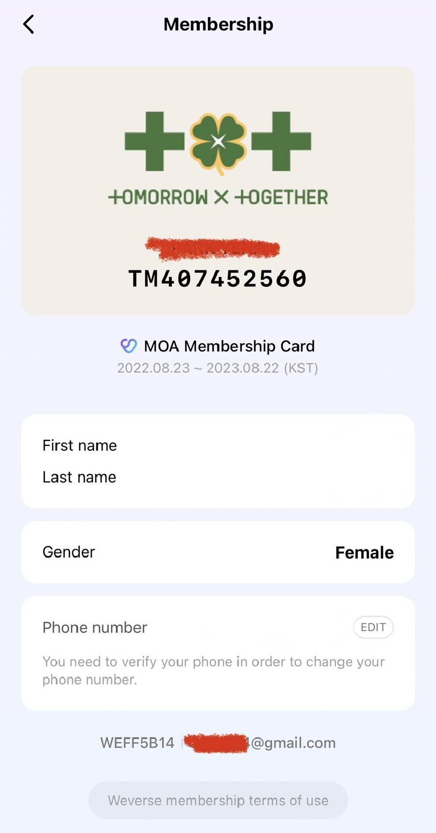APPLEWOOD THAILAND on Twitter "พร้อมทั้งแนบไฟล์ภาพหน้าจอสมาชิก MOA