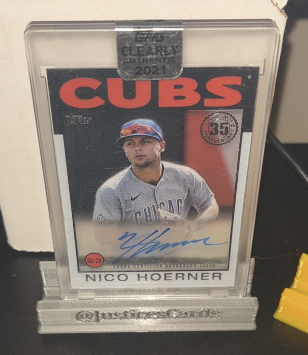 JusticesCards's tweet photo. Nico Hoerner clearly auto. Pretty dope tbh
$15
$13 stacked
Stack sales/rules at the top of the thread.
#StackNSave
@CardboardEchoes @MDRANSOM1 @ILOVECOLLECTIN1 @sports_sell https://t.co/PsWzI1JvPO