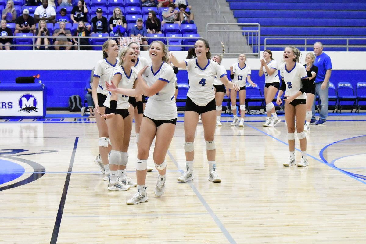 Travis5mith's tweet photo. (18-1) @MHSpanthervball is the top-ranked team in Class 5A.

Records go out the window Tuesday though. They'll host in-town [assumed, probable and 8-5A] rival Midlo Heritage @jaguarvball for the 1st time in program history.

GALLERY: https://t.co/qC3gVZ2U6Z https://t.co/7ukhuAMytZ