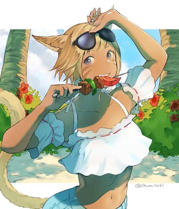 メンテ明けたらまずはのんびりメインを進める  #メンテだしとにかくあなたの絵が好きって思ってくれるひとと出逢うために自分の推しイラストをそっと置いておく #FFXIV 