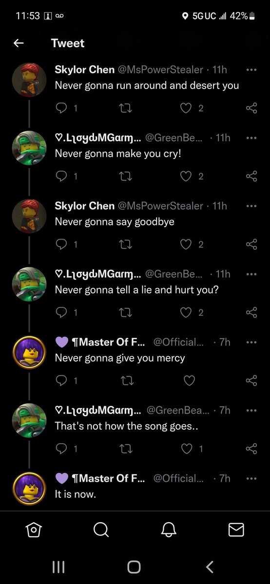 The ninjago community is hilarious sometimes. 😂 
#ninjago