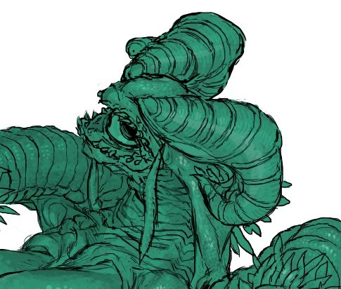 何で鱗まで塗っちゃったん
だろうと軽く後悔、
でも 今やるしかねえんだ 