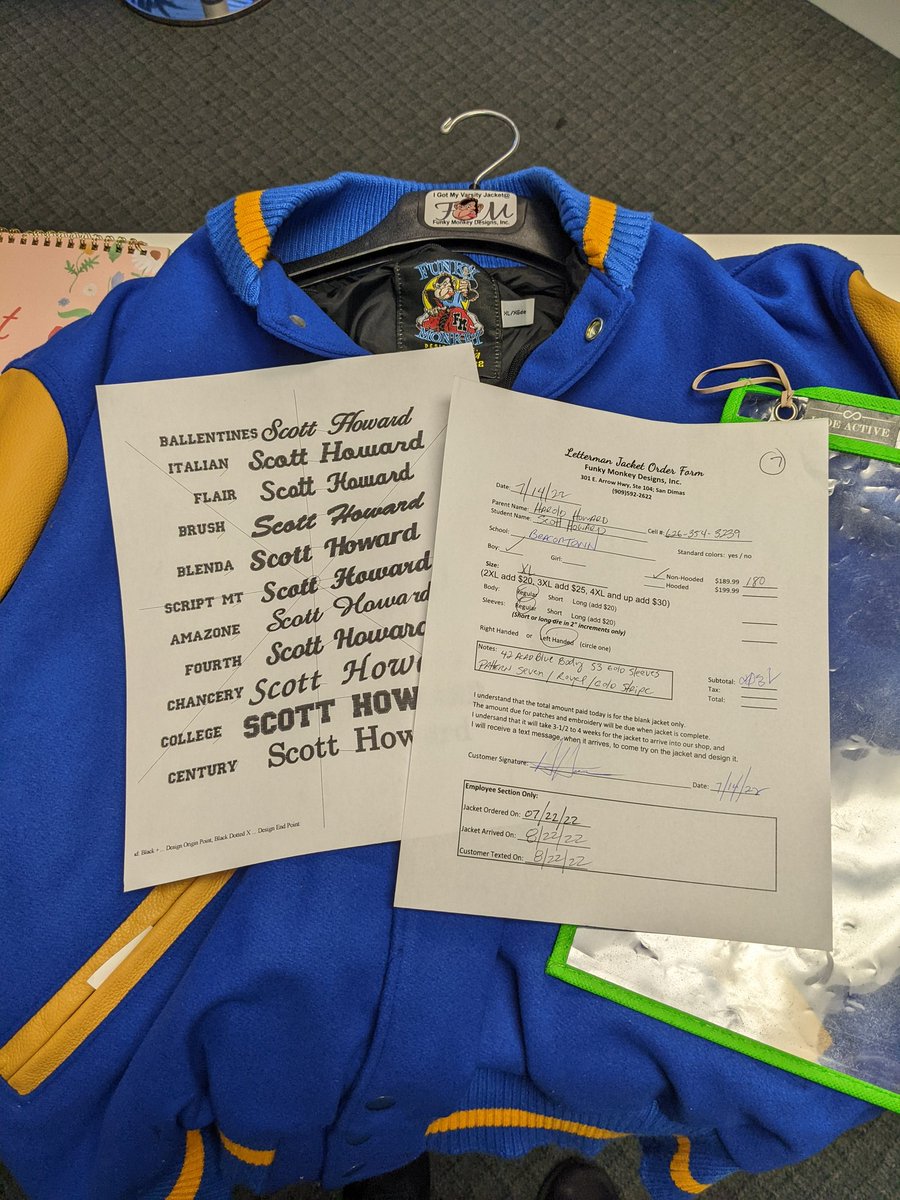getfunkymonkey2's tweet photo. Order now to get your letterman jacket before Halloween. 🐺
#goBeavers
#wolfwolfwolf https://t.co/zoMRHTWXUj
